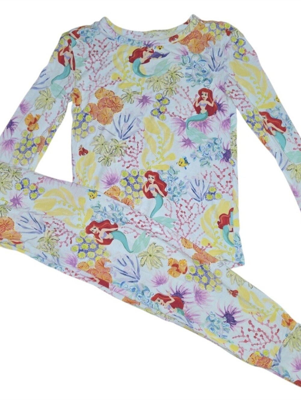 Posh Peanut Disney Princess Ariel Classic Pajamas 5T/6T EUC
